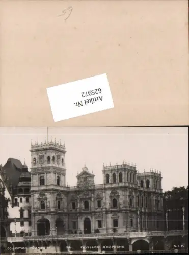 625972,Collection Felix Potin Paris No. 34 Pavillon espange