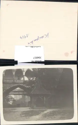 704917 Foto Kreuzenstein b. Korneuburg Burg 1934