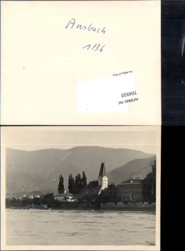 704920 Foto Ansbach Aggsbach Spitz Wachau