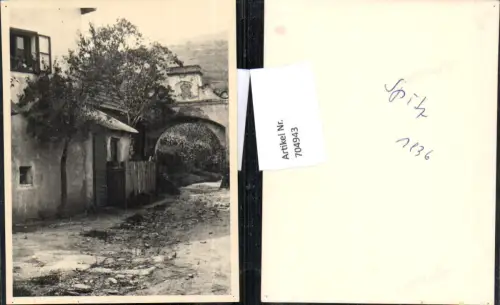 704943 Foto Spitz in der Wachau Gasse 1936
