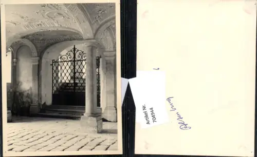 704944 Foto Altenburg bei Horn Gotik Tor Gitter