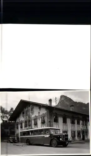Fotografie Bus Postbus Autobus Deutsche Alpenpost Lindau am Bodensee MAN