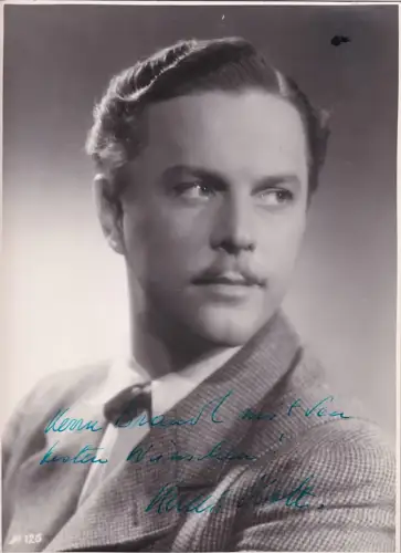 Fotografie Pressefoto Wien Film Hämmerer Hans Holt Widmung Autogramm !