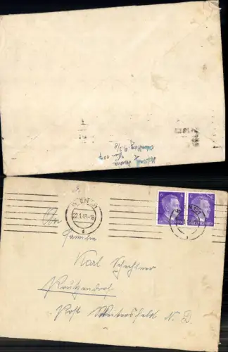 679657 Wien 101 n. Prutzendorf Weitersfeld 1943