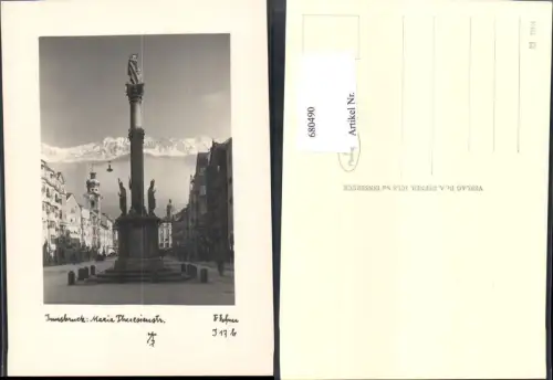 680490 Fotokunst Dr. Defner I 17 b Maria Theresienstrasse Innsbruck