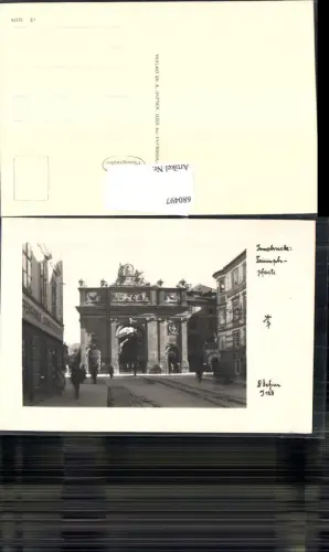 680497 Fotokunst Dr. Defner I 125 Innsbruck Triumphpforte