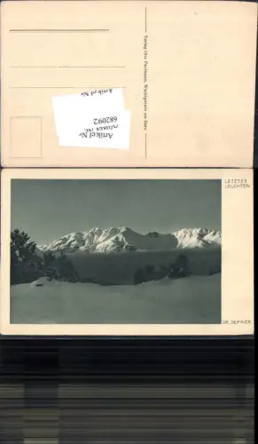682092 Foto-AK Dr. Defner Leuchten Berg