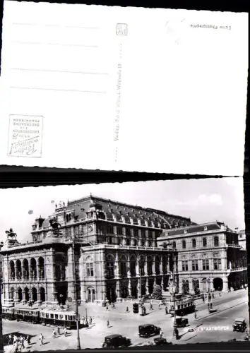 704070 Wien Theater Staatsoper Oper Straßenbahn