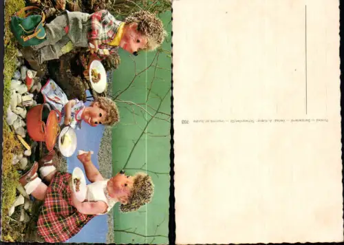 706354 Igel vermenschlicht Mecki ähnlich Picknick Verlag A. Kiener