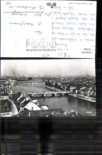 711680 Stempel 5 Gymnaestrada Juli 1969 Basel