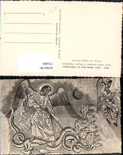 711683 Engel Religion Drache Saint Michel terrassant le Dragon Apocalypse