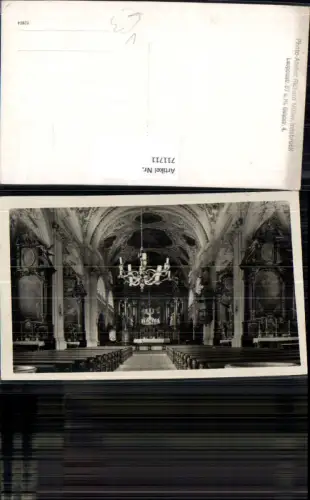 711711 Foto Verlag Richard Müller Innsbruck Kirche Innenansicht