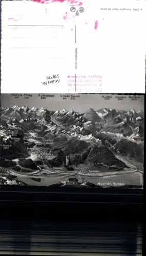 539328,Vogelschau AK Muottas Pontresina Celerina St. Moritz Samedan