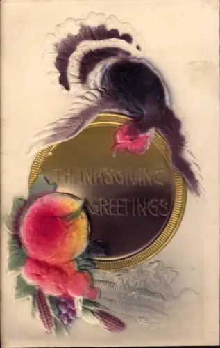 338984,Material Ak Stoff Samt Truthahn Obst Thangsgiving Greetings Erntedank