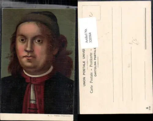 320564,Ölgemälde Imitations Ak Pietro Perugino Mann Portrait