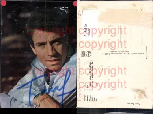 465793,Franck Fernandel Musiker Autogramm