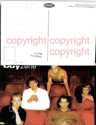 466717,Musiker Band Boyzone