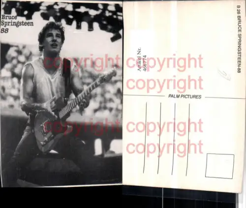 466774,Musiker Bruce Springsteen E-Gitarre