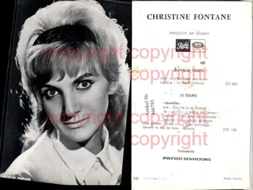 466793,Musikerin Sängerin Christine Fontane Portrait