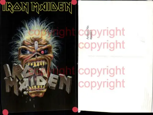 466807,Musiker Musikgruppe Band Iron Maiden Crunch Cover