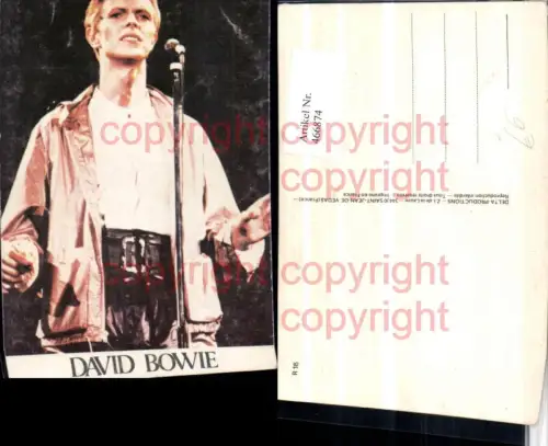 466874,Musiker Sänger David Bowie Mikrofon