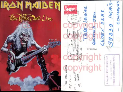466888,Musiker Band Iron Maiden Fear of the Dark Live Cover