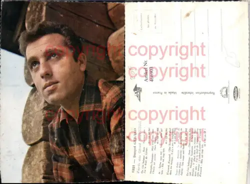 466903,Musiker Sänger Danyel Gerard Portrait