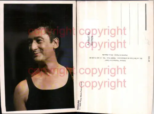 466909,Musiker Sänger Alain Bashung Portrait