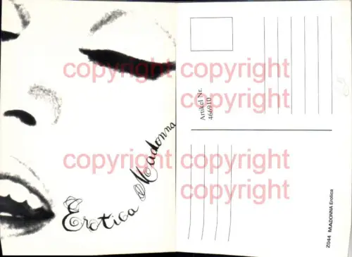 466910,Musikerin Sängerin Madonna Erotica Cover