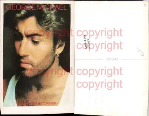 466918,Musiker Sänger George Michael Portrait