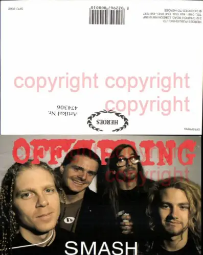 474306,Musiker Band Offspring Smash