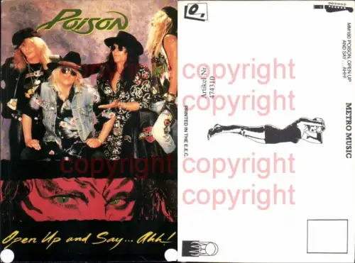 474310,Musiker Band Poison