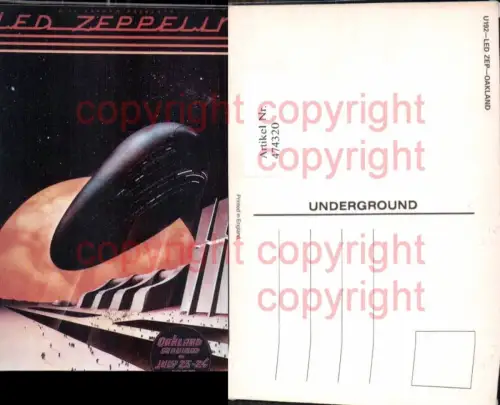 474320,Musiker Band Led Zepplin Oakland 1977