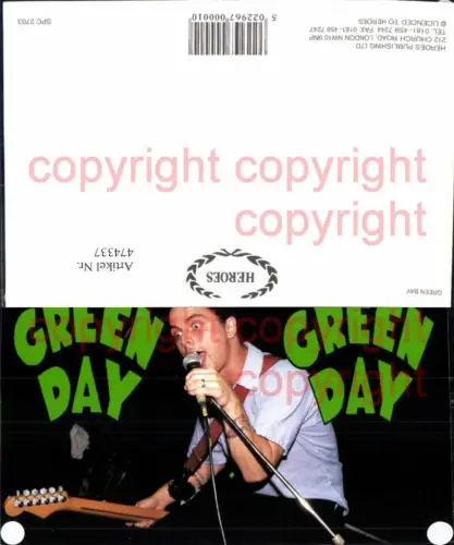 474337,Musiker Band Green Day