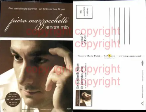 474360,Musiker Band Piero Mazzocchetti Amore Mio