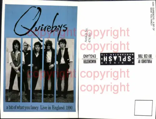 474392,Musiker Band Quireboys