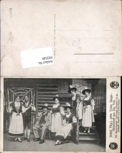 593548,Silz in Tirol Joseph Förgs Sänger Gesellschaft Zirl