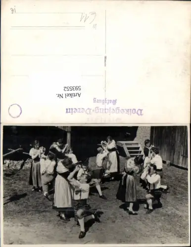 593552,Salzburg Deutscher Volksgesangs Verein Trachten Tanz tanzen Lederhose Knickerbocker