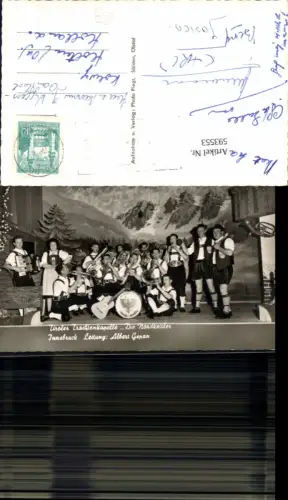 593553,Innsbruck Trachtenkapelle Tirol Nordkettler Albert Gspan