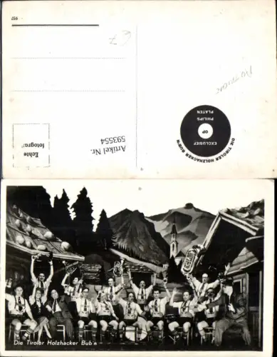 593554,Tiroler Holzhacker Bubn Trachten Klarinette Trompete