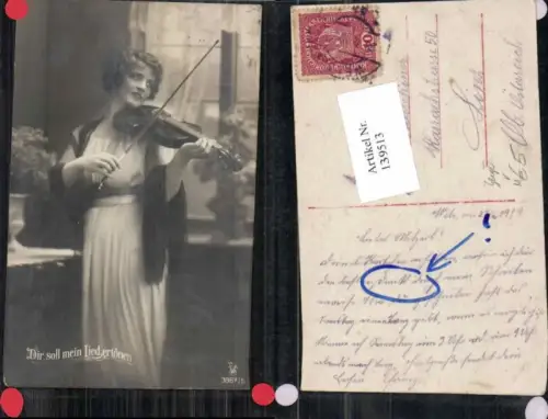 139513,Dir soll mein Lied ertönen Frau m. Geige pub RPH