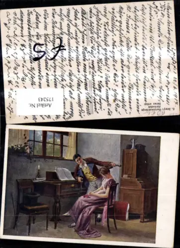 175243,Herzensklänge C. Zewy Frau Mann a. Klavier