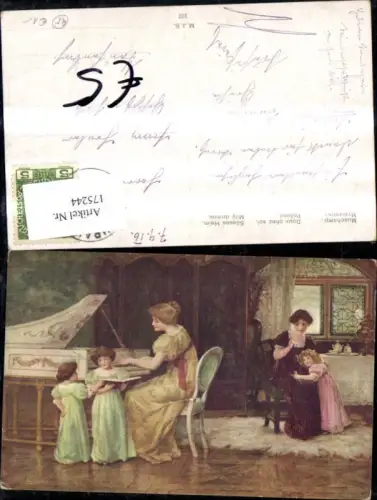 175244,Süsses Heim Frauen Kinder m. Klavier