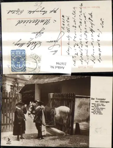 216794,Der Trompeter v. Säkkingen Spruch Text pub RPH Film Sterne 533/1