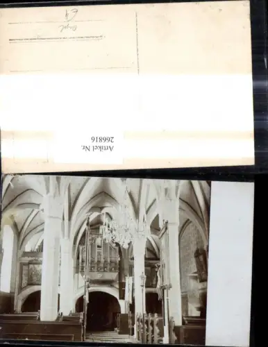 266816,Foto Ak Kirche Detailansicht Orgel Musik