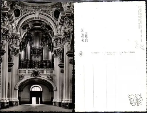 266826,Foto Ak Passau a. d. Donau Kirchenorgel Dom Orgel