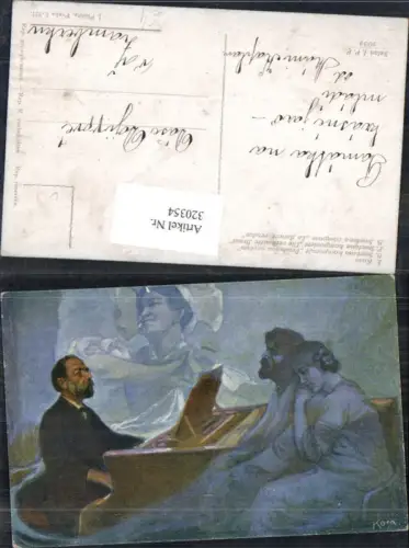 320354,Künstler Ak E. Kosa F. Smetana Die verkaufte Frau Klavier Musik