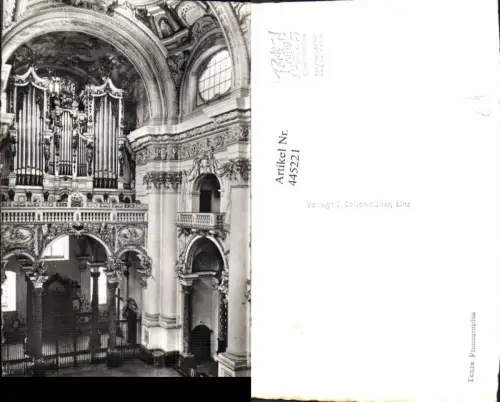 445221,Foto Ak Stift St. Florian Brucknerorgel Orgel Kirche Musikinstrument Musik