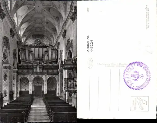 445224,Foto Ak Stift Göttweig Orgel i. d. Stiftskirche Musikinstrument Musik
