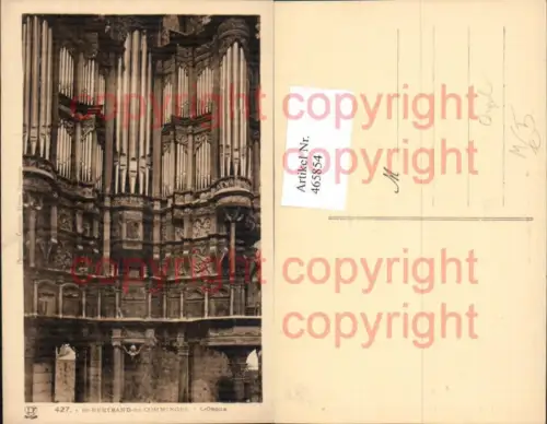 465854,St Bertrand de Comminges L Orgue Orgel Musikinstrument